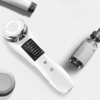 Import Instrument Facial Massager Multifunctional Essence Beauty Instrument Cleansing Detoxification Cleanse V Face Lifting Firming Home