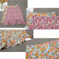 Summer Casual Bohe High Waist Skirts Women Faldas Mujer Moda Ruffled Floral Print Beach Short Skirt