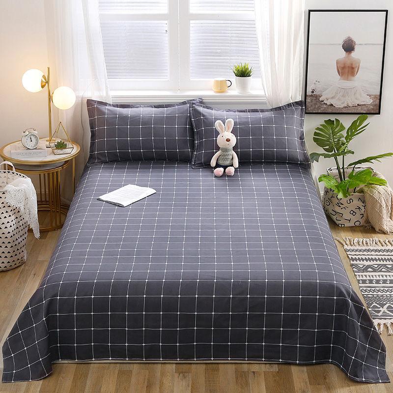 Twill Skin-friendly Bed Sheet Four Seasons Universal Student Dormitory Bed Linen Household Bedding