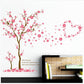 Living Room Removable Wall Sticker Bedroom Warm Sticker Wallpaper Wall Painting Big Tree Plum