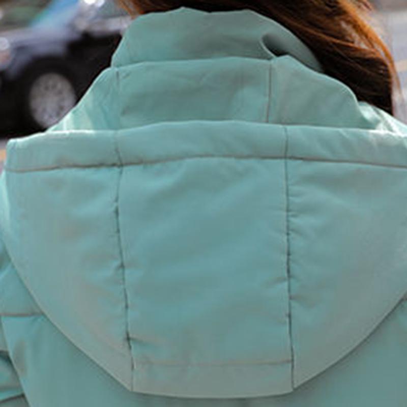 Down Padded Jacket Women's Long Section New Padded Jacket Ins Winter Loose Student Cotton Clothes Jacket