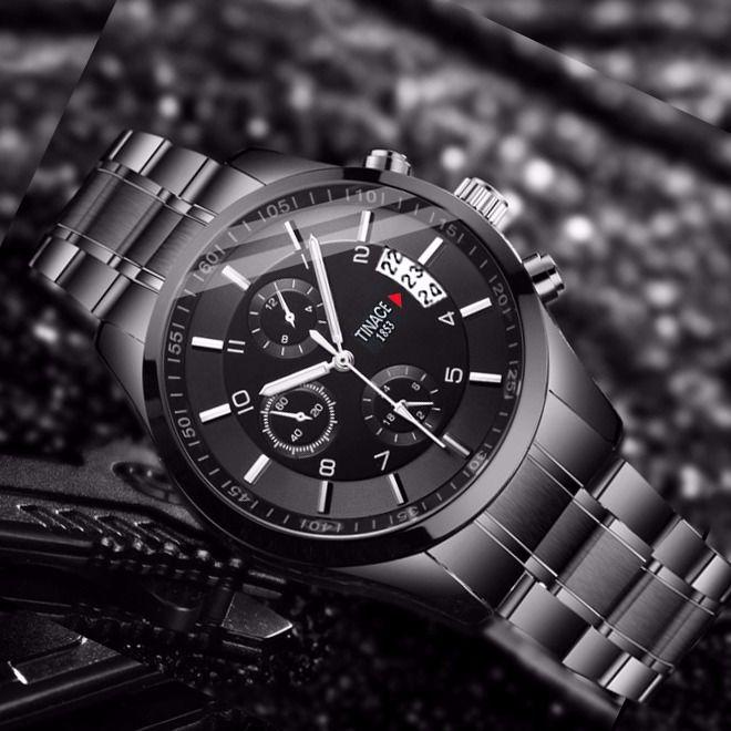 Fashion Luminous Digital Steel Belt Automatic Mechanical Men's Watch