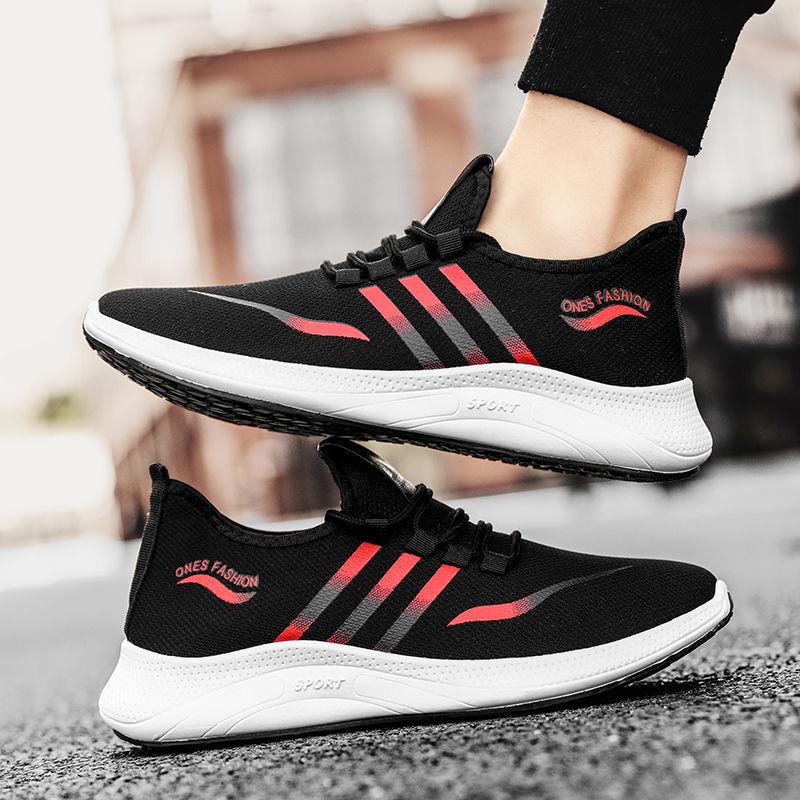 Men's Casual Clearance Shoes Autumn Breathable Soft Sole Sports Shoes Shoes Korean Fashion Non-slip Shoes
