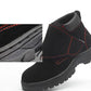 Summer High-cut Labor Insurance Shoes Anti-smashing and Anti-piercing Safety Shoes Suede Leather Steel Toe Cap Wear-resistant Safety Shoes
