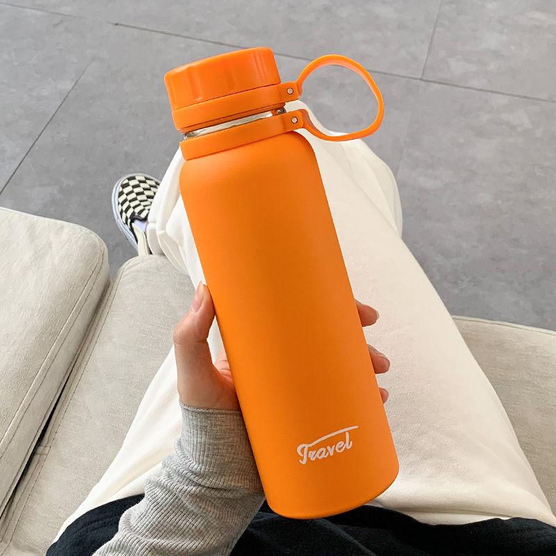 Insulation Water Cup Large Capacity Couple Large Size Male and Female Stainless Steel Portable Tea Cup