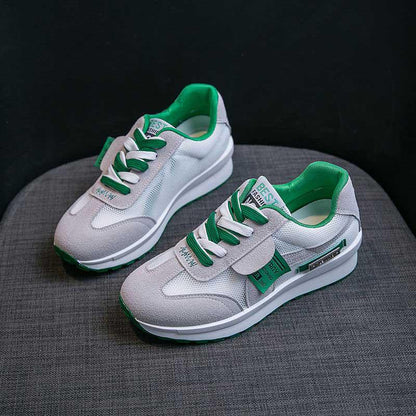 Plus Size 35-40 Summer Ins Women Mesh Animal Sneakers Students Breathable Running Basketball Shoes Shockproof Non-slip Shoes