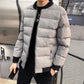 Cotton Jacket Men's Winter Cotton Clothes Young and Middle-aged Men's Winter Clothes Short Padded Jacket Winter Thick Men's Embroidery Tiger