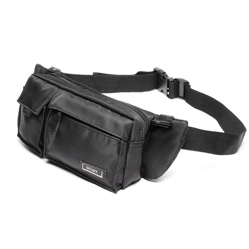 Waist Bag Men and Women Multi-function Chest Bag Messenger Bag Fitness Sports Canvas Shoulder Bag