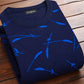 Autumn and Winter Men's Plus Velvet Padded Sweater Men's Warm Hedging Round Neck Long-sleeved Shirt Sweater Printing Casual Clothes