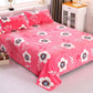 Winter Thick High-quality Double-sided Fleece Bed Sheet Flannel Blanket Coral Fleece Blanket Machine Washable