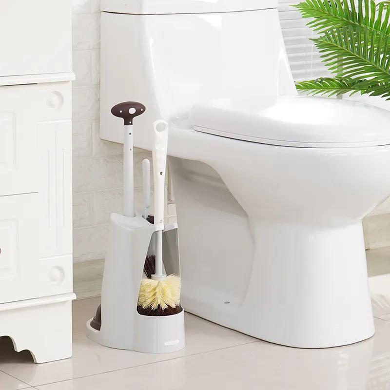 Bathroom Toilet Brush No Dead Ends Cleaning Toilet Wash Toilet Gap Long Handle To Wall-hung Household Suit