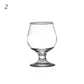Glass Foreign Wine Glass Set Whiskey Large Small Brandy Glass High-footed Red Wine Glass Short-footed Cognac Cup Home