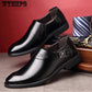 Leather Shoes Men's Business Dress Casual Men's Leather Shoes England Set Foot Driving Shoes