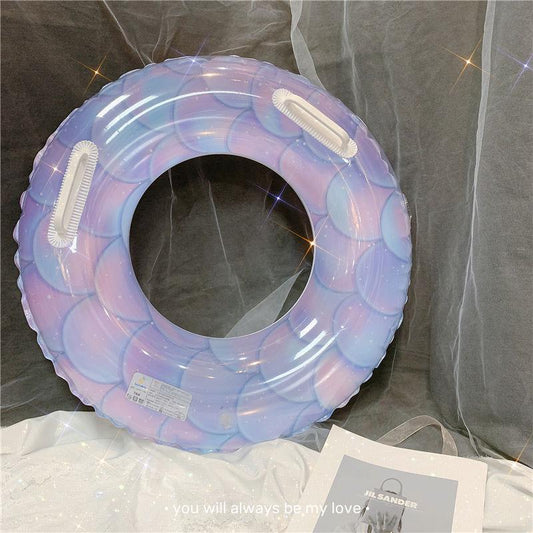 Children's Swimming Ring Thickened Adult Men and Women Inflatable Lifebuoy Infants and Young Children Armpit Ring Baby Adult Floating Ring