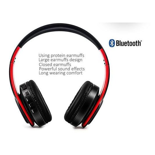 Bluetooth Headset Wireless Headphones Stereo Foldable Sport Earphone Microphone Handfree MP3 player
