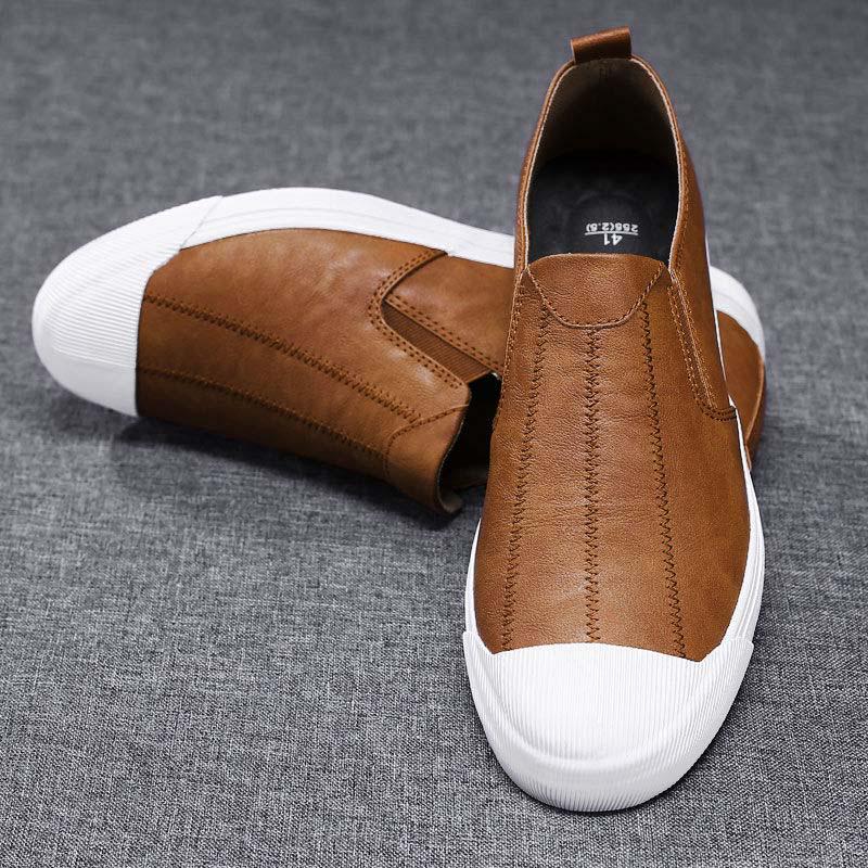 Plus Size 38-44 Summer Men Leather Sneakers Comfortable Deodorant Running Basketball Shoes Breathable Shockproof Non-slip Shoes