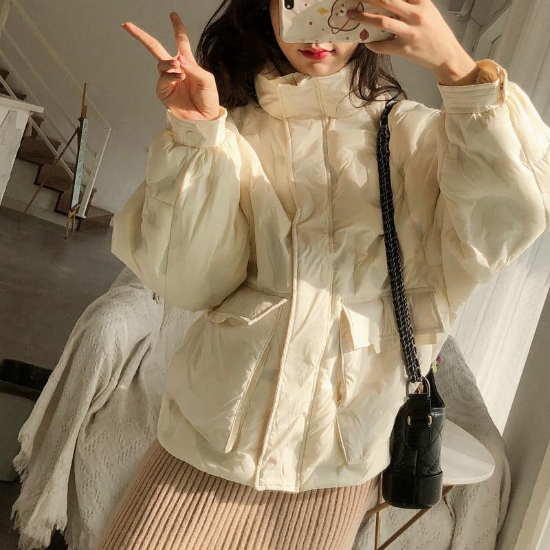 Winter Light and Thin Down Jacket Women's Short Korean Style Loose Fashion Small Little Fragrant Wind Jacket