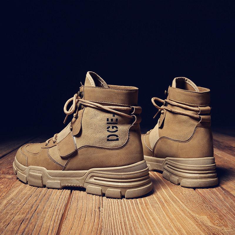 Martin Boots Men's Winter Boots Outdoor Snow Boots Non-slip Wear Resistant