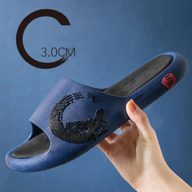 Men's Summer Slippers Fashion Outer Wear Outdoor Trend Home Sandals and Slippers Men's Beach Shoes