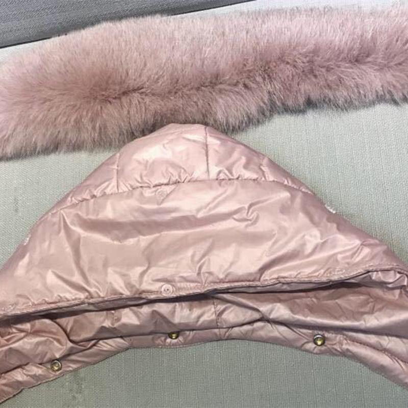 Long Women Coats Slim Office Ladies Solid Women's Winter Jacket Hooded with Fur Collar Thick Cotton Padded Parkas