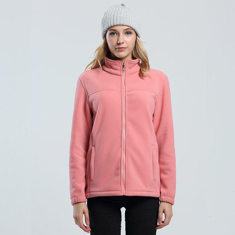 Outdoor Fleece Ladies Fall/winter Jacket Liner Double-sided Fleece Jacket Fleece Jacket Loose