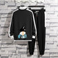 Sports Suit Men's Long-sleeved Jacket Two-piece Casual Running Training Training Sweater Men