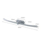 62CM Towel Rack Bathroom Simple And Seamless Storage Rack Bathroom Plastic Bow-shaped Towel Rack Creative Single Rod Towel Rack Slippers Rack Rag Rack
