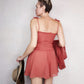 3pcs/set Women's Summer Shorts Sets Chiffon Cardigan Top Camisole Wide-leg Shorts Three-piece Set Women's Summer Outfits