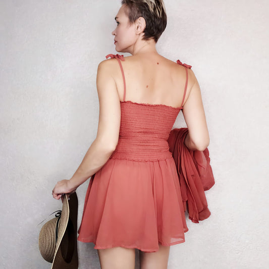 3pcs/set Women's Summer Shorts Sets Chiffon Cardigan Top Camisole Wide-leg Shorts Three-piece Set Women's Summer Outfits