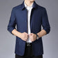Spring and Autumn Thin Middle-aged Men's Jacket Middle-aged Business Casual Jacket Dad Jacket