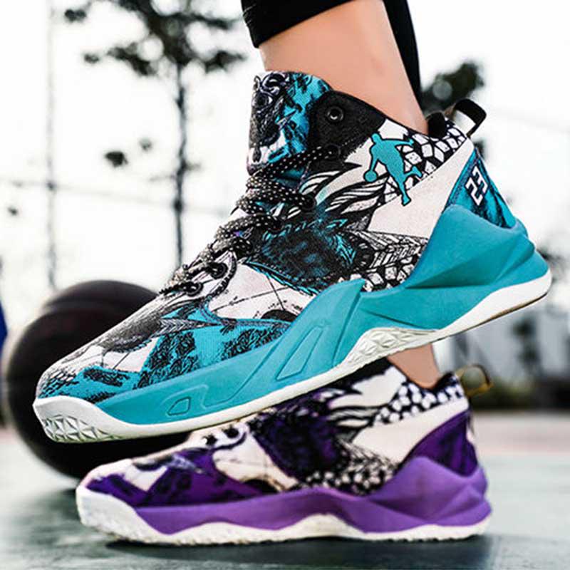 Women Mesh Sneakers Wear-resistant Basketball Shoes Deodorant Comfortable Outdoor Running Shoes