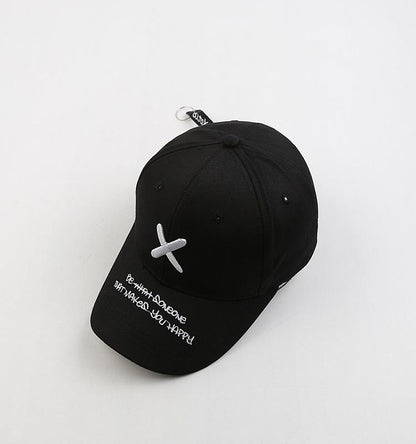 ZUANXI004 Outdoor Women's Cotton Embroidery Hip Hop Baseball Caps With Belt and Iron Ring Men's Adju