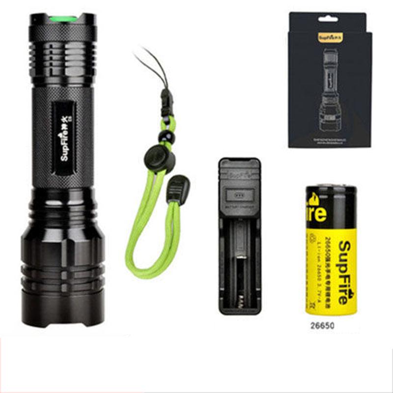 E8 Bright Flashlight Rechargeable Super Bright Special Forces Waterproof 5000 Multi-function Long-range Outdoor Bright Light