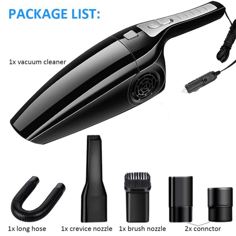 12V 120W Vacuum Cleaner For Car Vacuum Cleaner Car Aspirateur Voiture Handheld Vacuum Cleaner For Car