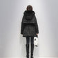 Women's Mid-length Down Jacket Winter Korean Loose Cotton Clothes Casual Hooded Padded Jacket