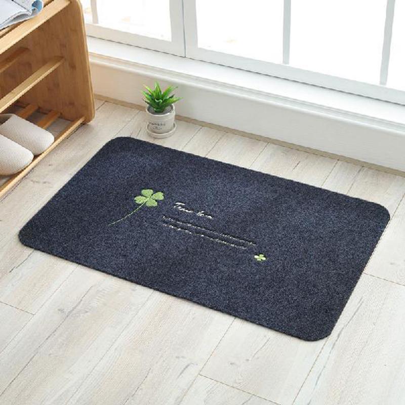 Entry Door Non-slip Rub Mud Floor Mats Kitchen Bedroom Carpet Mats Bathroom Household Absorbent Mats Floor Mats
