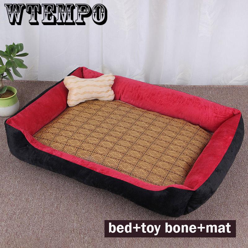 Kennel pet mat Teddy small medium dog large supplies bed dog house cat litter four seasons universal