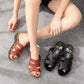 Women's Summer Wedge Heel Waterproof Non-slip Slippers Soft Bottom Wear-resistant Breathable Mother Slippers