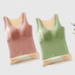 Sexy Winter Thermals Women Thermal Vest Winter Bralette Tops Warm Wool Velvet Furry Undershirt Inner Wear Plus Size Lingerie