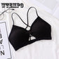 Bra Fitness Bralette Crop Sexy Pad Tank Tops Women Underwear Floral Lace