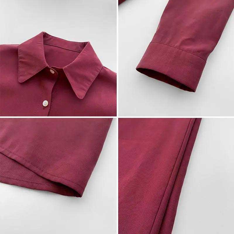White Shirt Women's Loose Top All-match Bottoming Shirt Long-sleeved Shirt Women's Simple Casual Fashion
