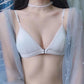 Front Buckle Rimless Beautiful Back Underwear Sexy Girl Traceless Bra Thin Upper Bra