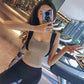 Girls Fitness Bra Shockproof High Strength Sports Bra Running Anti-sag Stereotyped Yoga Vest Traceless Bra Exercise Vest