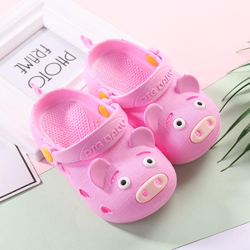 Summer Kids Boys Girls Shoes Sandals Slippers Beach Hollow Out Shoes