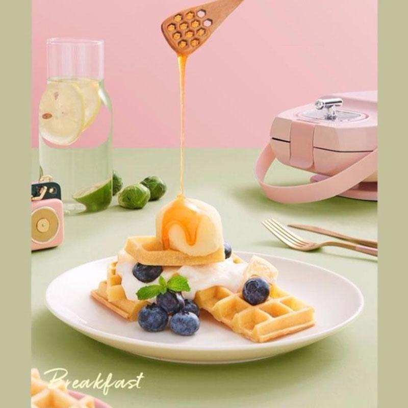 650W Multifunctional Breakfast Machine Waffle Maker Bread Maker Sandwich Making Machine Kitchen Supplies