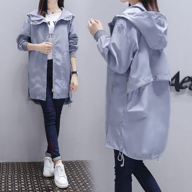 Women Fashion Holiday Comfortable Loose Trench Coat Professional  Temperament Solid Girls  Outdoor