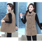 Lamb Velvet and Fur All-in-one Vest Middle-aged and Elderly Women's Tops Spring and Autumn Mother's Loose Coat