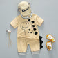 Cartoon Children's Summer Cute Set Pullover Top Short Sleeve T-shirt Shorts Boys Girls Two Piece Suit