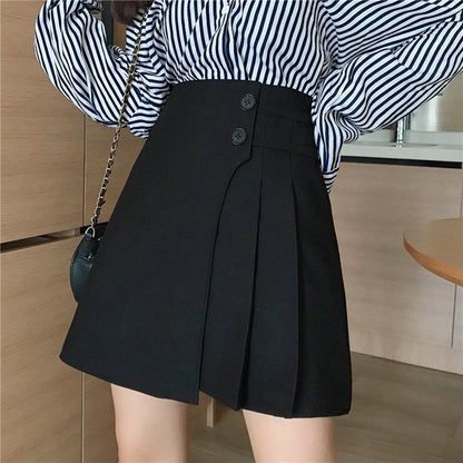 S-XXXXL Irregular Split Fork Women Sexy Tight A-line High Waist Short Skirt  Zipper Home Office Club Casual