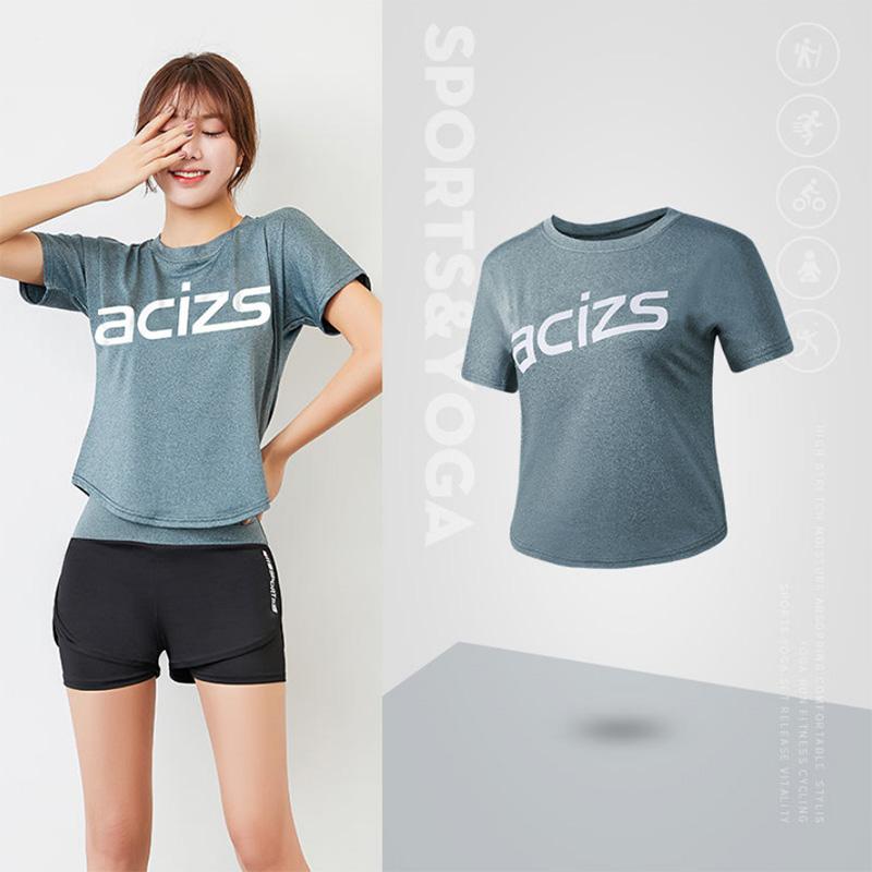 Yoga Clothes Women's High Waist Hip Lift Running Suit Women's Quick-drying Top Professional Sports Suit Women's Fitness Clothes Summer